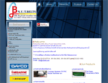 Tablet Screenshot of nutbelt.com